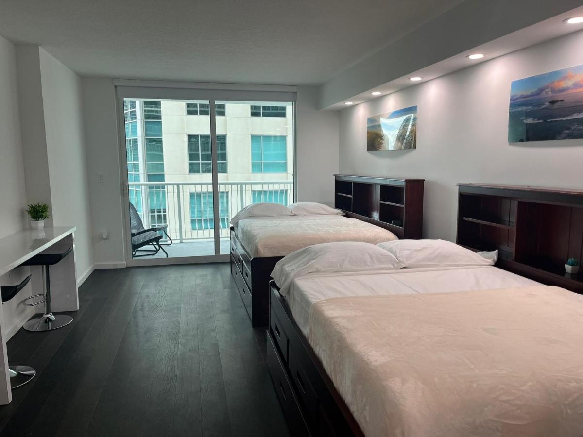 Studios In Brickell With Pool, Gym, Free Parking And Game Room Miami Exterior photo