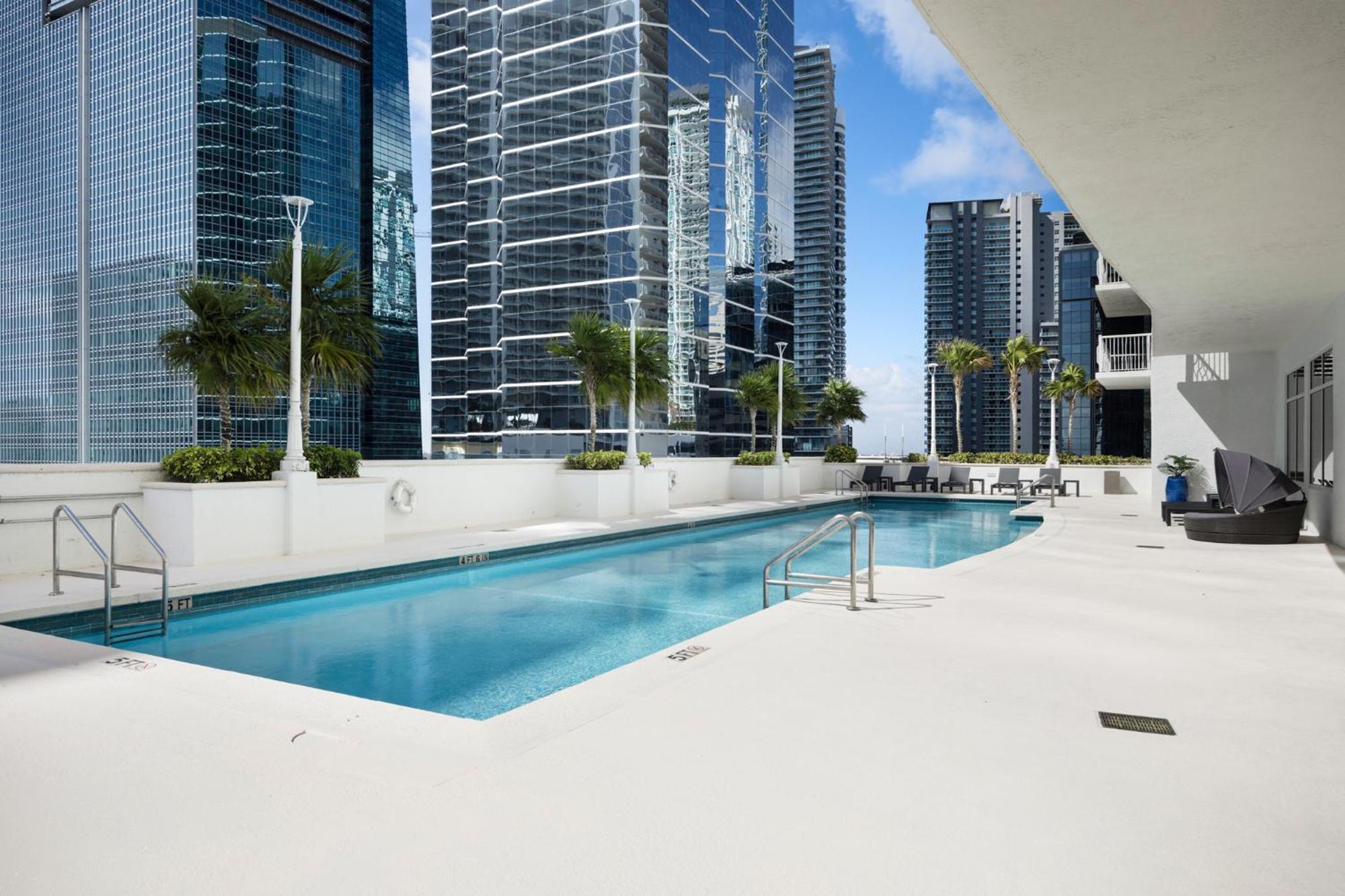 Studios In Brickell With Pool, Gym, Free Parking And Game Room Miami Exterior photo